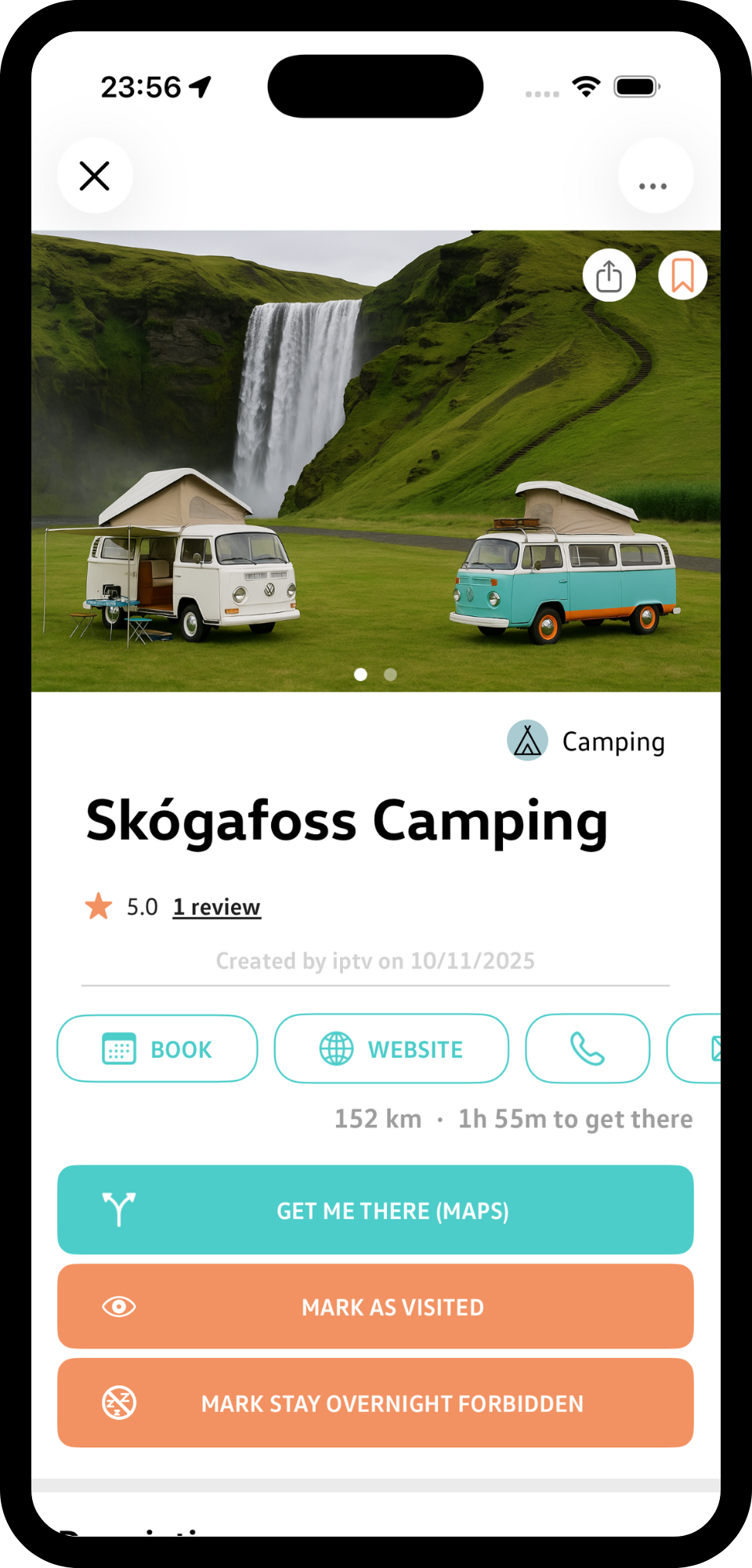 VanMaps Traveler Premium place details